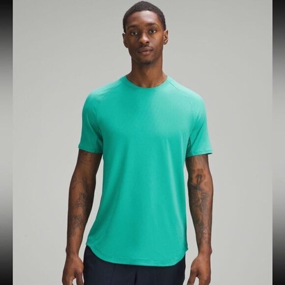 lululemon athletica Other - Lululemon Men’s Drysense Short Sleeve Shirt in Maldives Green